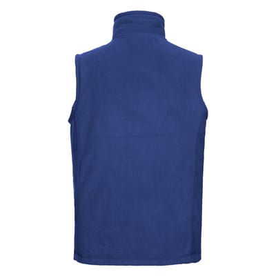 Russell Heren Fleece Outdoor Gilet (Helder Koninklijk)