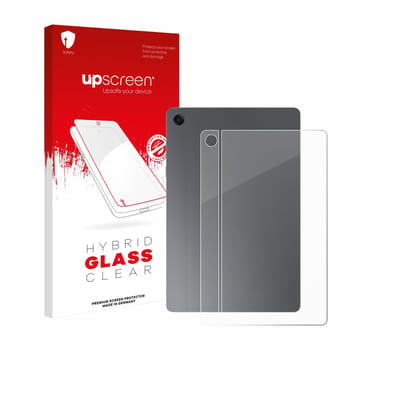 upscreen - Screenprotector voor Samsung Galaxy Tab A11 Plus WiFi 11" (Achterkant) - Folie Beschermfolie Beschermglas transparant