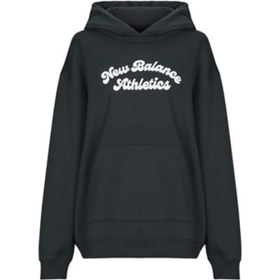 New Balance  Capuchon sweaters LINEAR HERITAGE FLEECE LONG HOODIE