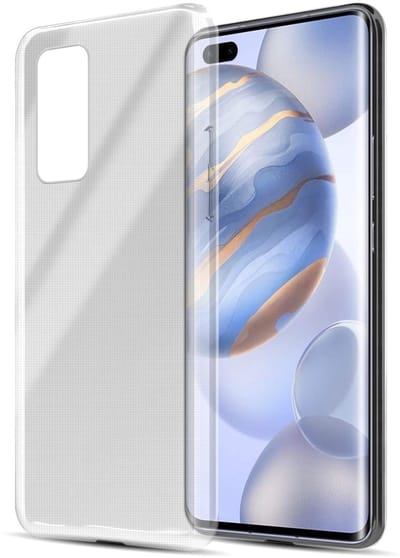 Cadorabo Hoesje geschikt voor Honor 30S in VOLLEDIG TRANSPARANT - Beschermhoes gemaakt van flexibel TPU Silicone Case Cover