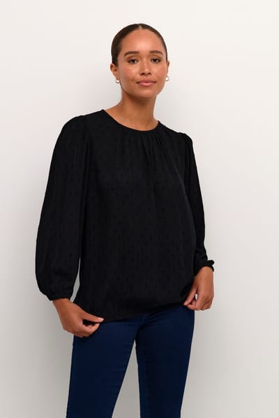 Blouse met lange mouwen KAwilma Regular fit black