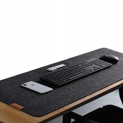 Grote Antislip Bureauonderlegger van Vilt - 100x40 cm