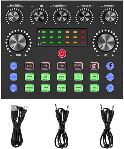 MIRA® Stemvervormer - Voice Changer - Voor Kinderen en Volwassenen - Zwart - ‎19cm x 13cm x 5cm