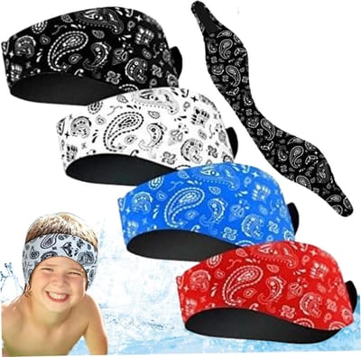 Zwemmen Hoofdband - Oorbescherming - Water Sporten - Antislip Voering - 505 cm - Diverse Kleuren