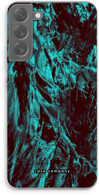 Case Company® - Hoesje geschikt voor Samsung Galaxy S22 Plus hoesje - Ice Age - Soft Cover Telefoonhoesje - Bescherming aan alle Kanten en Schermrand