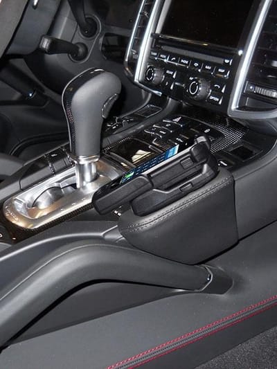 Houder - Porsche Cayenne 05/2010-2019 Kleur: Zwart