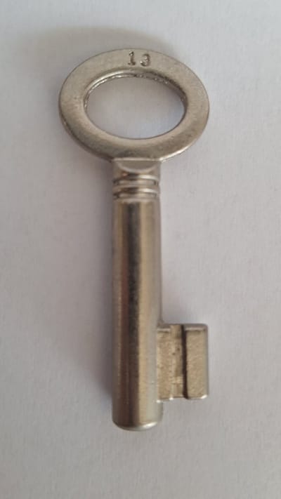 Grendelslot Sleutel KBG070B No.13