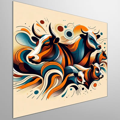 Kunstprint | Wanddecoratie | Dibond | 30 × 30 cm