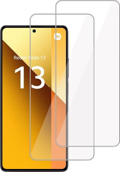 2x Screenprotector geschikt voor Xiaomi Redmi Note 13 4G / POCO M6 4G – Gehard Glas - Proteqt+