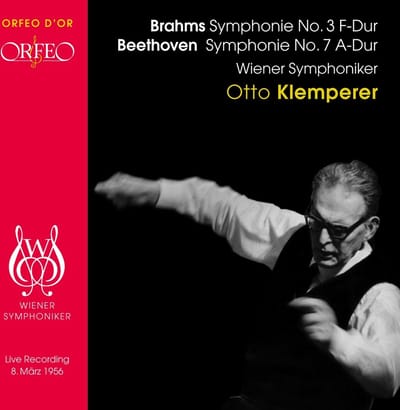 Wiener Symphoniker, Otto Klemperer - Brahms - Beethoven (CD)
