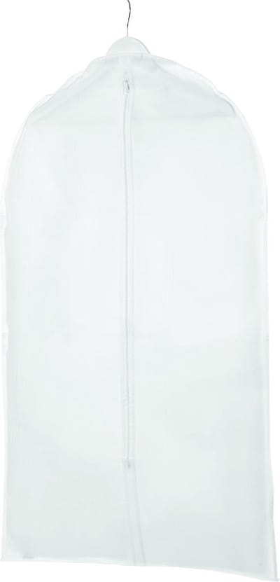 Compactor kledinghoes 'milky' transparant medium - Wit