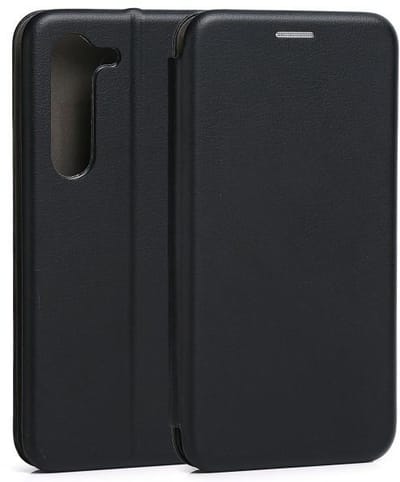 Beline Book Magnetic - Mobiele Telefoonhoes - Magnetische Sluiting - Elegante Vormgeving - Zwarte Kleur