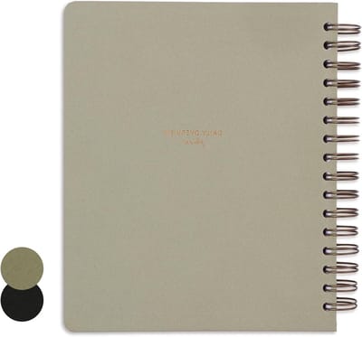 Productiviteitsplanner Dagelijks - Agenda Notitieblok - Tijdbeheer - Datumloze Pagina's - 7 X 8.6 Inches - Morandi Beige