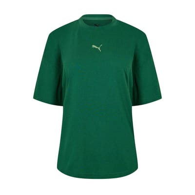 Puma Dames/Dames Trein Oversized T-shirt (Wijnstokgroen)