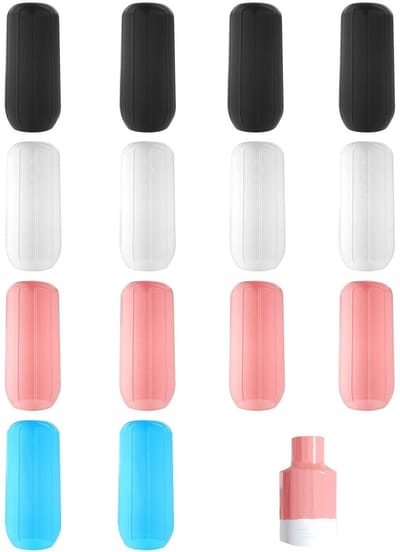 Dailygoods- Siliconen Flessenhoezen - 14 Stuks - Herbruikbaar - Lekbestendig - Elastisch - Voedselveilig - Ideaal voor Reizen - Flesbescherming