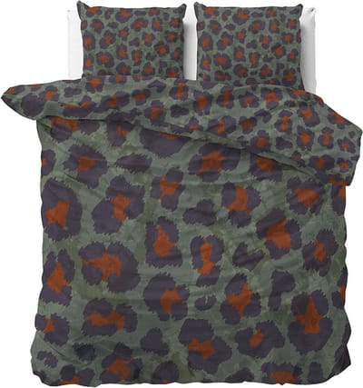 Dekbed-Discounter - Manilla Dekbedovertrek 200 x 200/220 cm - Verkoelend Katoen-Satijn - Dubbele instopstrook - Wassen op 30 graden - Inclusief 2 kussenslopen - Floor