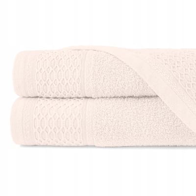 Solano Badstof Handdoek 70x140cm - 100% Katoen, Crème