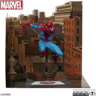 McFarlane Toys Marvel Collection PVC Statue 1/10 Spider-Man (The Amazing Spider-Man #38) (Gold Label) 15 cm Beeld