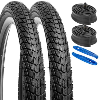 Opvouwbare 20-inch Fietsbanden 20x1.75 met Binnenbanden - Compatibel voor Fiets