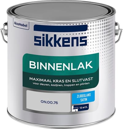 Sikkens - Binnenlak Zijdeglans - On.00.76 - Mengverf - 2,5 L