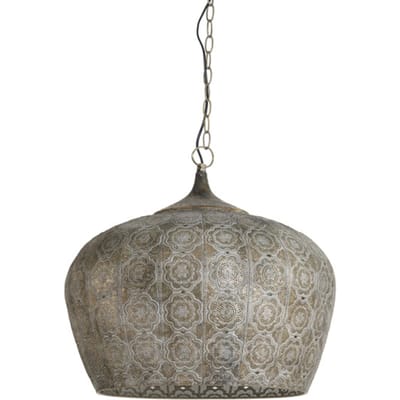 Light & Living Hanglamp Emine - Antiek Brons - Ø51,5cm - Oosters - Hanglampen Eetkamer, Slaapkamer, Woonkamer