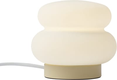 QAZQA kumo - Japandi Tafellamp - 1 lichts - H 13 cm - Beige - Woonkamer | Slaapkamer