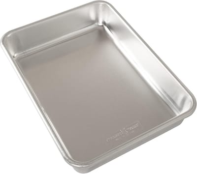 Grote Rechthoekige Bakvorm voor Taart en Cake - 9 x 13 inch - Aluminium