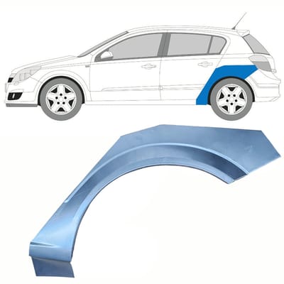 Reparatiepaneel achterspatbord voor Opel Astra H 2003-2014 / Links