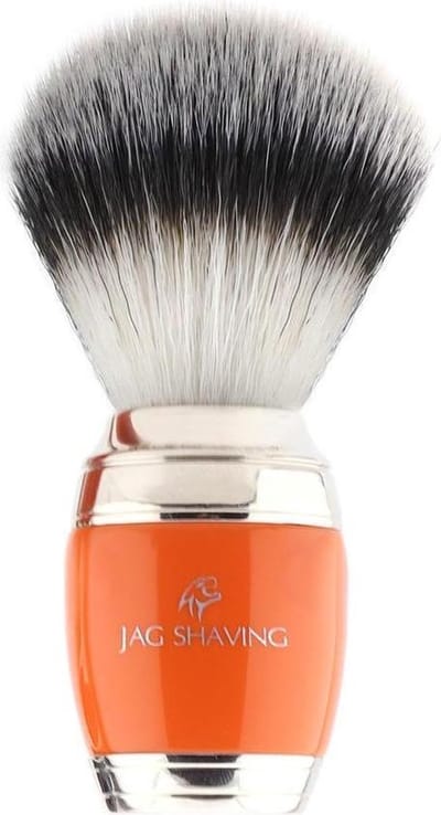 Beste kwaliteit scheerkwast met synthetische haren en metalen handvat, beste scheerkwast voor mannen die thuis en in de salon scheren