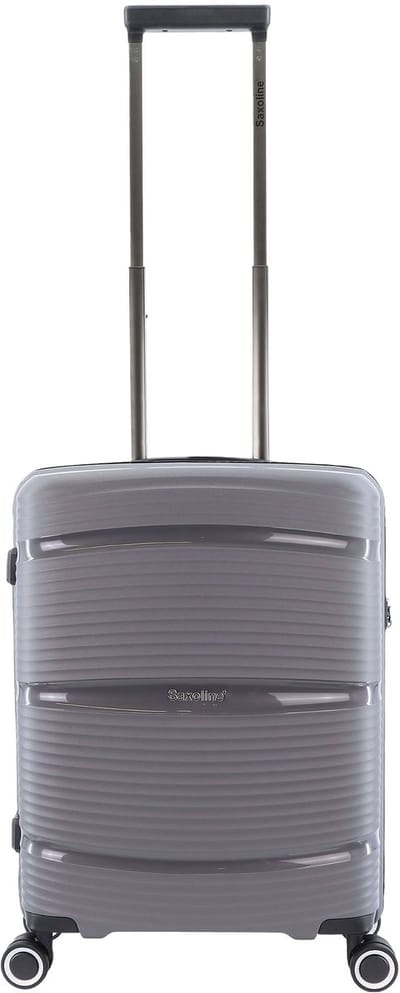 Saxoline Handbagage Harde Koffer / Trolley / Reiskoffer - 54 cm (Small) - Taupe - Taupe / Small