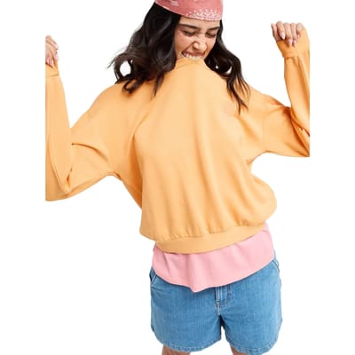 Roxy Surfing By Moonlight Sweatshirt Oranje S Vrouw