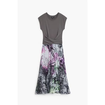 Dames t-shirt jurk Desigual Walls Lacroix