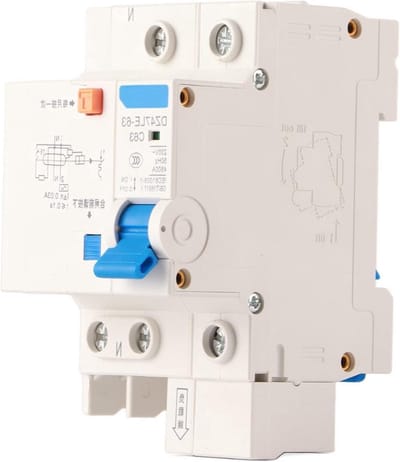 Automatische schakelaar 1p N C63 RCCB - 63A 30MA schakelvermogen 4KA