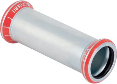 Geberit Mapress Overschuifsok verzinkt 15 mm