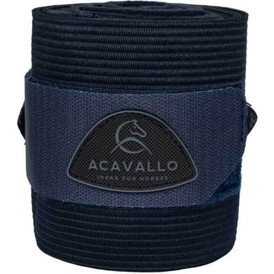 Polo bandages voor paarden met elastiek Acavallo (x2)
