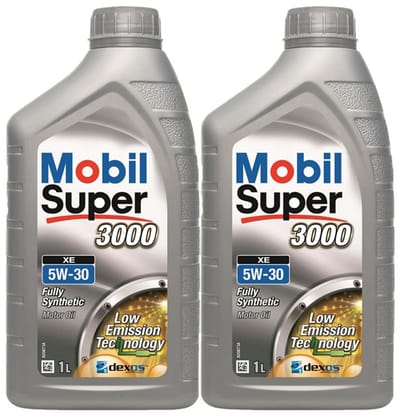2x Mobil Super 3000 XE 5W30 - 1L