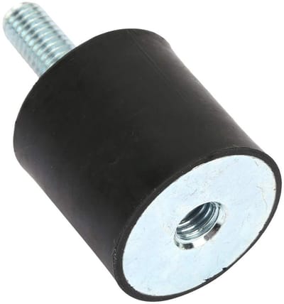 JHUBERS- Trillingsdempers Rubber/Metaal - 4 Stuks - Geluidsdemping - Trillingsmat - Bescherming Machine-werk - Vermindert Lawaai - Dempers