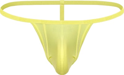 SUKREW G-String Blonde Yellow - MAAT XS - Heren Ondergoed - String voor Man - Mannen Thong