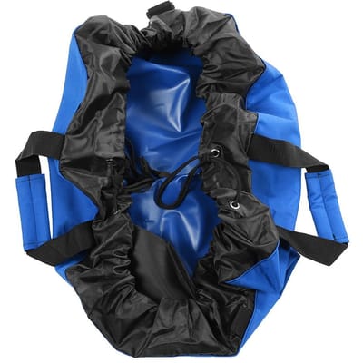 Oxford Doek Wetsuit Wisselmat Surfen Strandmat Draagtas met Schouderband(Blauw) black