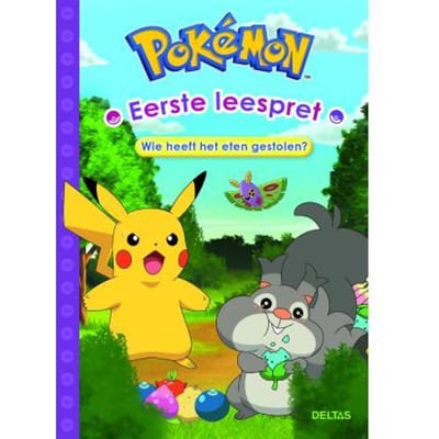 Deltas Pokémon eerste leespret - Wie heeft het eten gestolen? Voorleesboeken