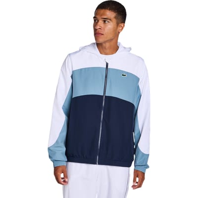 Lacoste Off Court Logo Trainingspakken Heren - Wit - Maat XS - Poly Woven