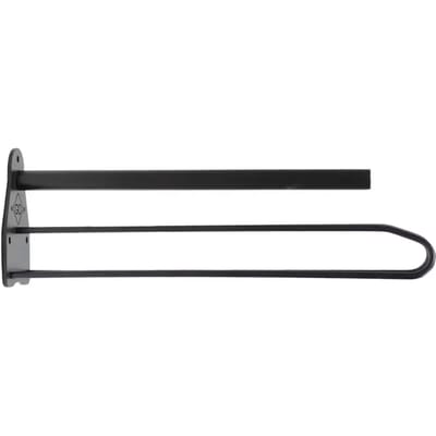 Grooming Deluxe - Zadelrek metal met zadeldoek hanger steel zwart