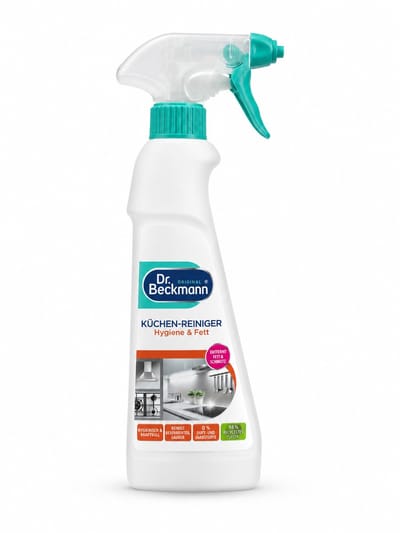 Dr. Beckmann Keukenreiniger 500 ml - Keuken Ontvetter - Verwijdert Vet en Vuil - Voor Afzuigkap, Kookplaat, Werkblad en Tegels