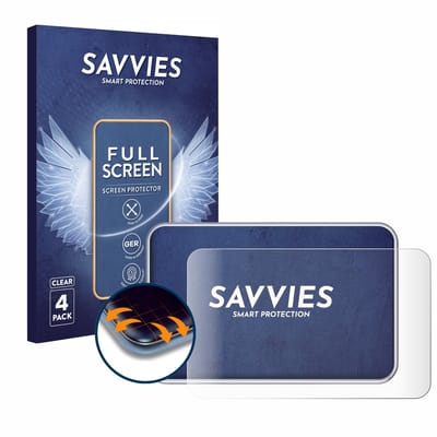 Savvies - Screenprotector voor Tandem diabetes care t:slim X2 Insulin Pump - Folie Beschermfolie transparant volledig dekking 4 Stuks