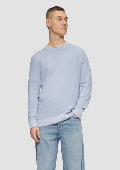 Q/S designed by - Pull - Maat M - - 52W0 BLUE -