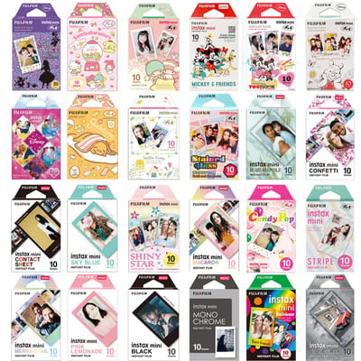 Fujifilm Instax Mini Film Fotopapier 10 Vellen Voor Instax Mini 13/12/11/9//99/0/41 Link Liplay EVO Camera's Sprinkles