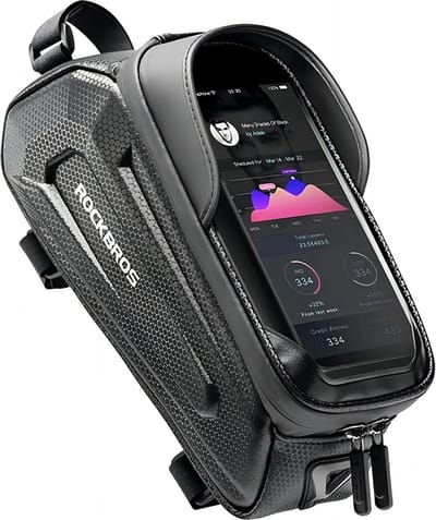 Rockbros Fietstas - Stuurtas Racefiets - Telefoonhouder Fiets Waterdicht - Frametas