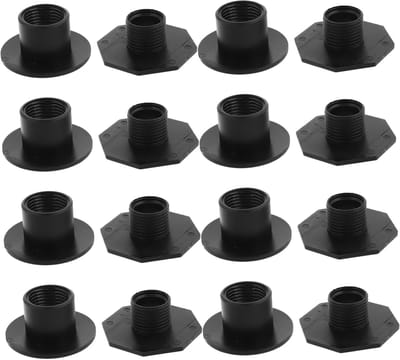 Tafelvoetbal Onderdelen - Reserveonderdelen Set - Tafelspel Reparatie - Complete Vervangingsset - 5x5x2.8 cm - Zwart