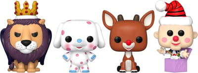 Funko Pocket Pop! Keychain 4-Pack: Rudolph - Tree Holiday Box