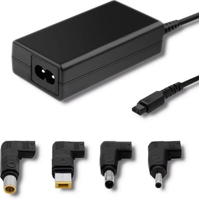Qoltec Voedingsadapter ontworpen voor Lenovo | 65W | 4 stekkers | + stroomkabel.